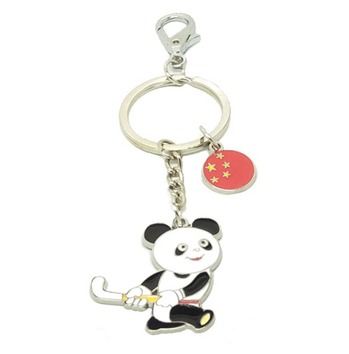 鑰匙扣定制金徽章