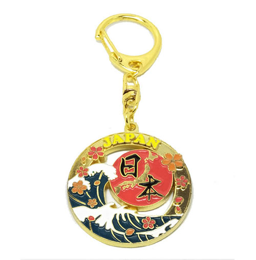 鑰匙扣彩色徽章定制