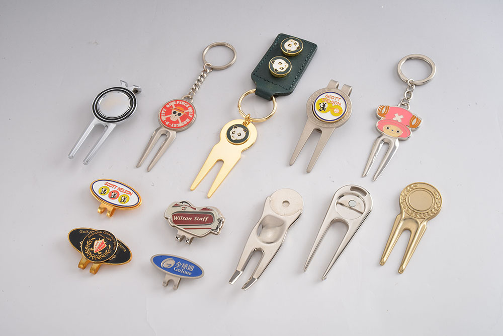 帽夾-高爾夫球叉